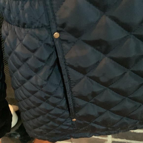 Ci Sono Quilted Hooded Jacket, Black, Size Large - Picture 4 of 7
